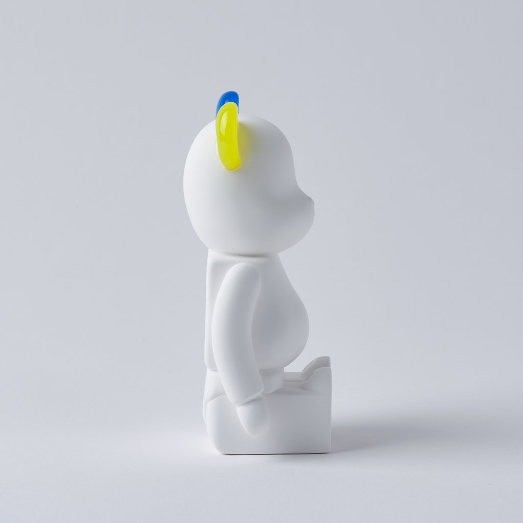 BE@RBRICK 香氛熊彩色耳朵版-雙色