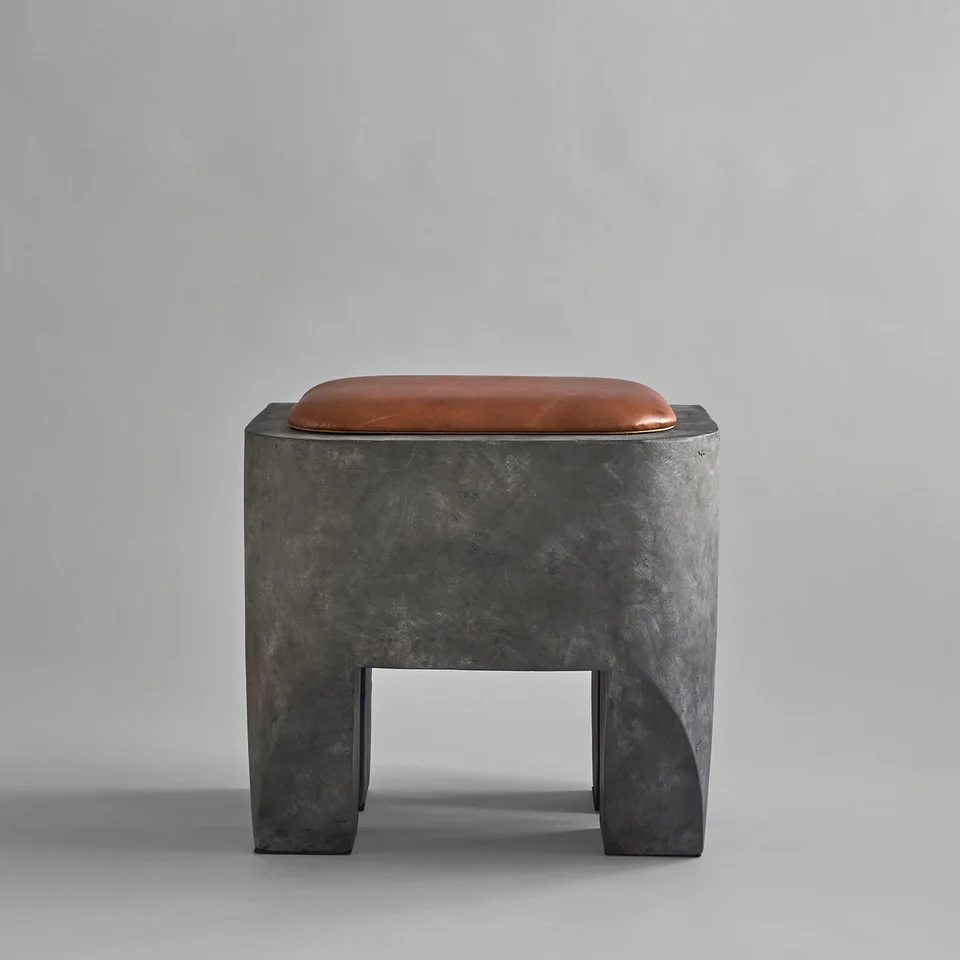Sculp凳墊 - 皮革