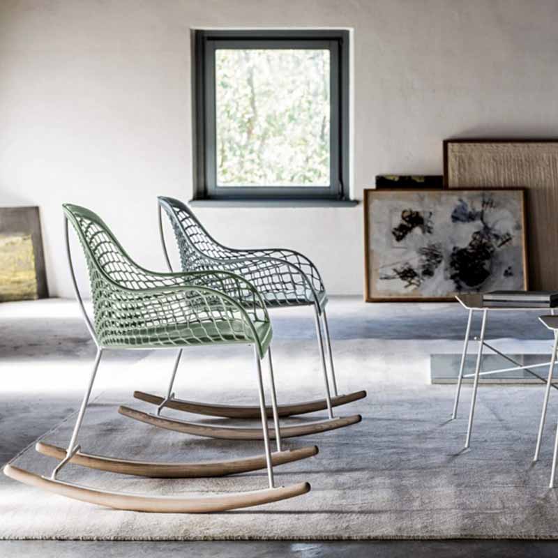 Guapa DNB M CU Lounge Armchair 扶手搖椅