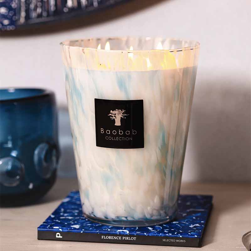 PEARLS SAPPHIRE 藍寶石珍珠蠟燭 Max16