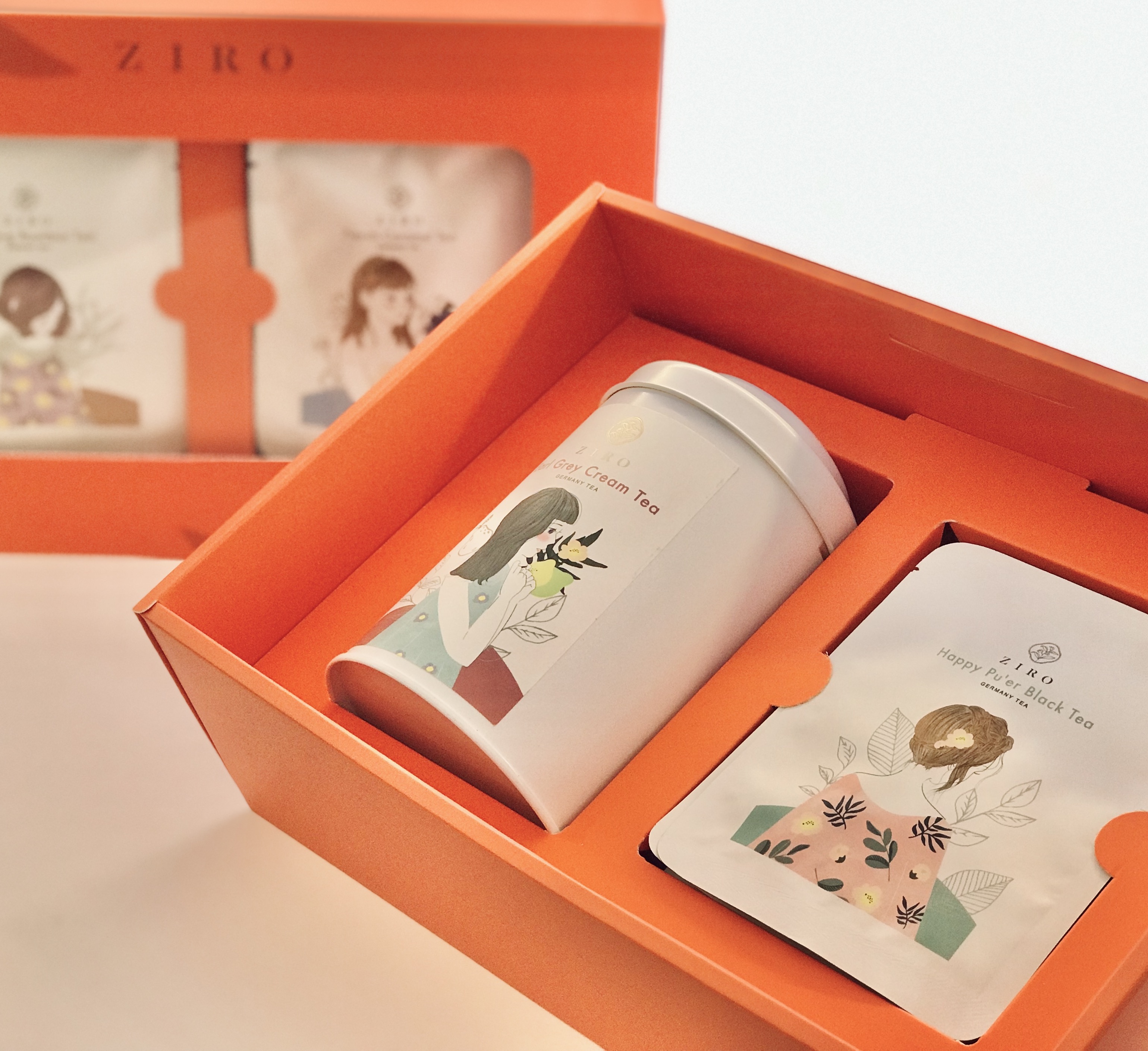 Z2德國茶罐茶包禮盒