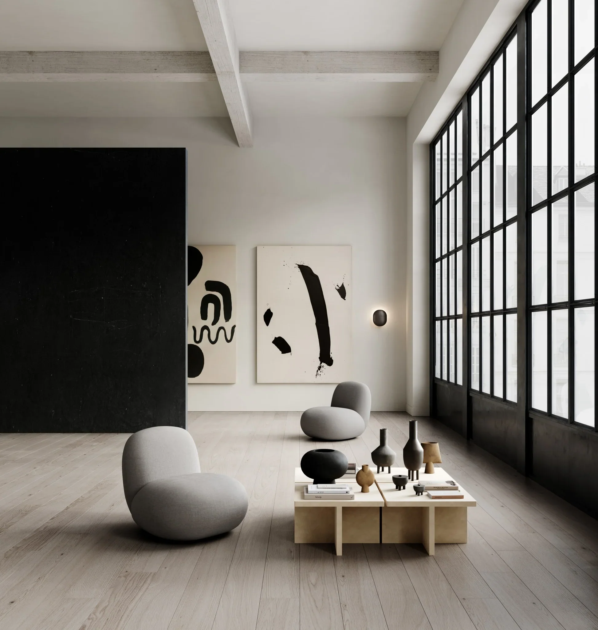 Brutus茶几 - 沙色